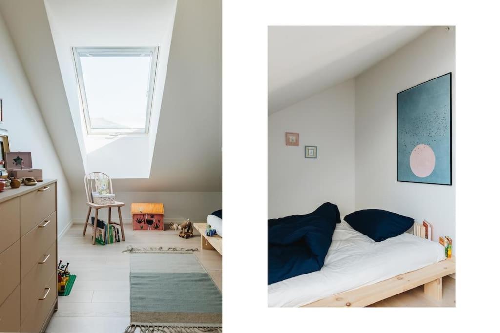 Beautiful Penthouse With An Ocean View In Bergen 아파트 외부 사진